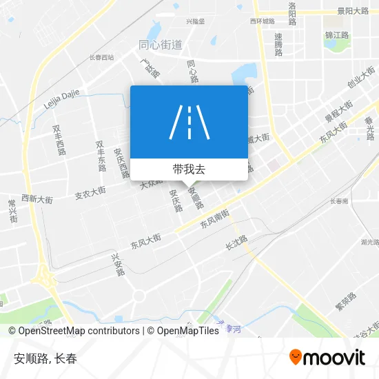 安顺路地图