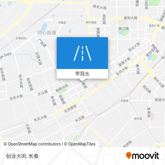 创业大街地图
