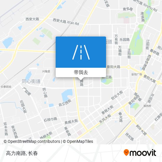 高力南路地图