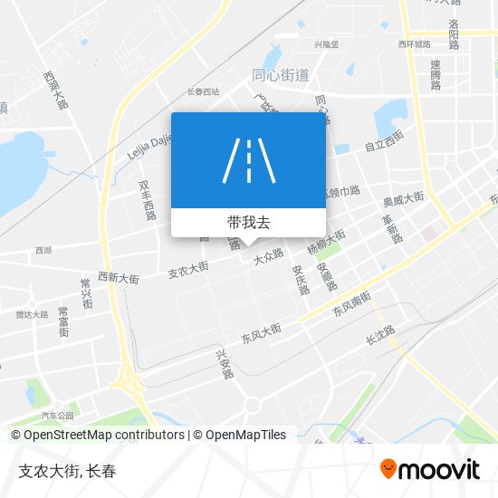 支农大街地图