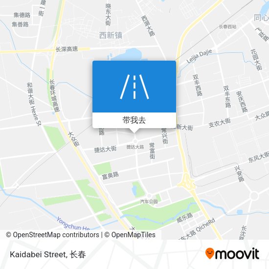 Kaidabei Street地图