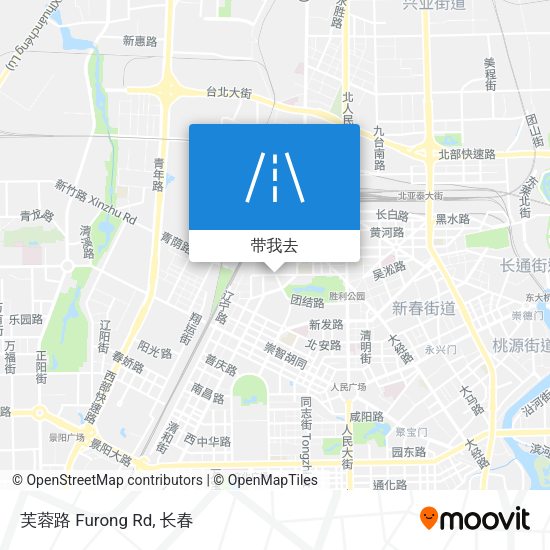 芙蓉路 Furong Rd地图