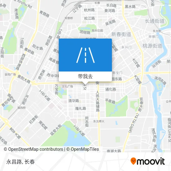 永昌路地图