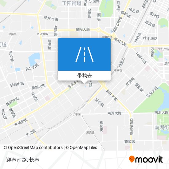 迎春南路地图