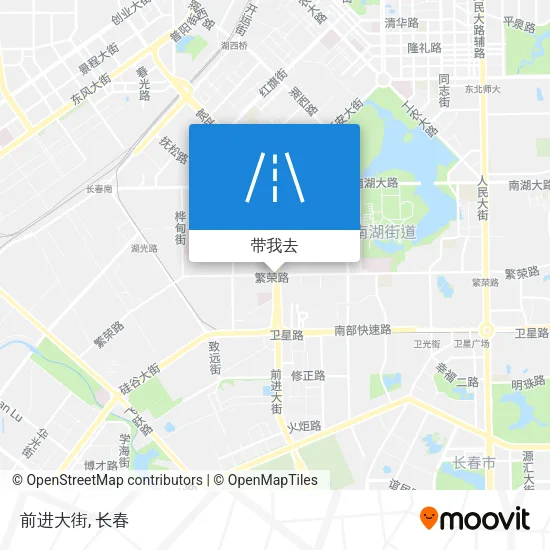前进大街地图
