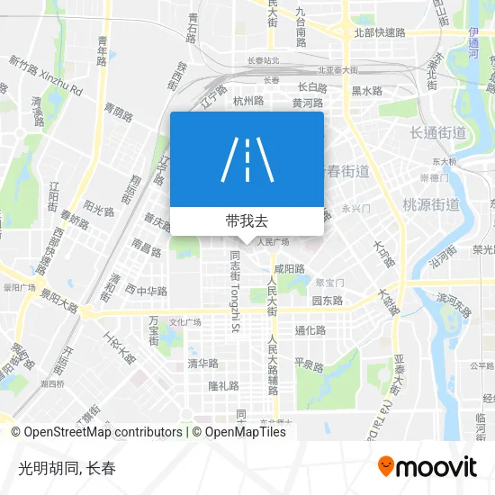 光明胡同地图