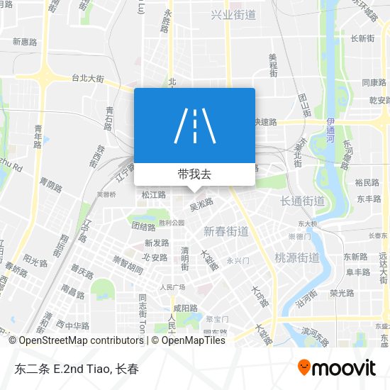 东二条 E.2nd Tiao地图