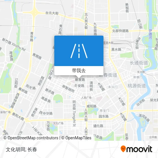文化胡同地图