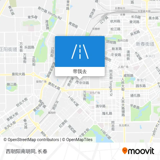 西朝阳南胡同地图