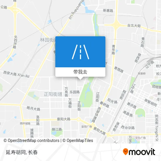 延寿胡同地图