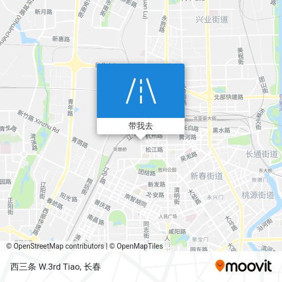 西三条 W.3rd Tiao地图