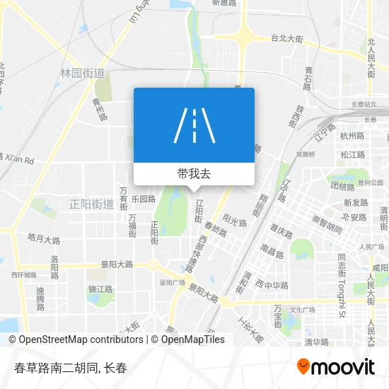 春草路南二胡同地图