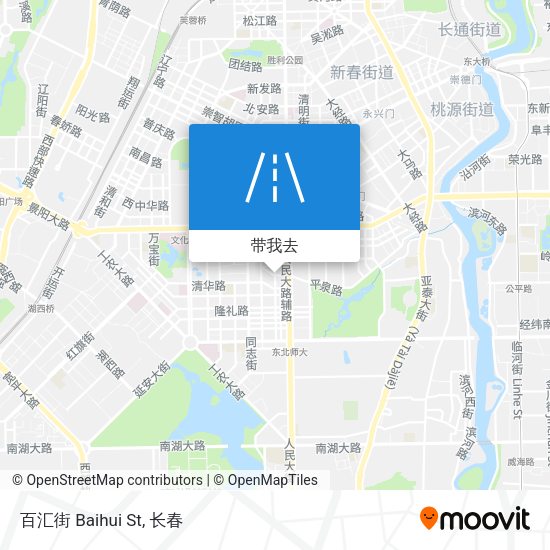 百汇街 Baihui St地图