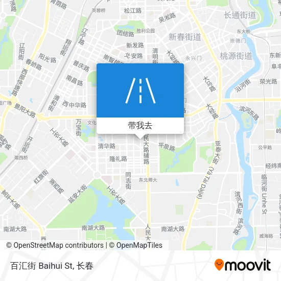 百汇街 Baihui St地图