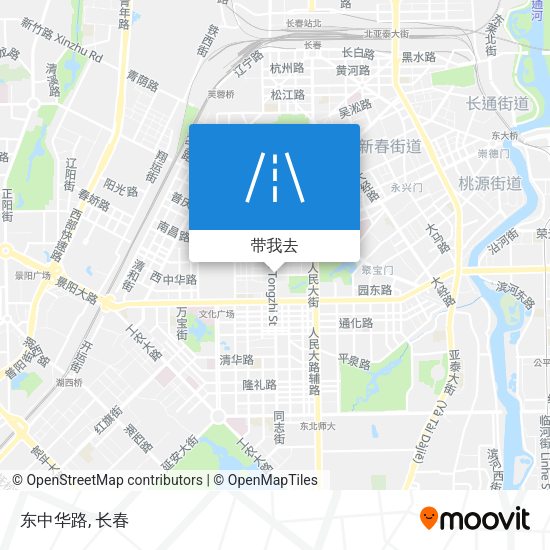 东中华路地图