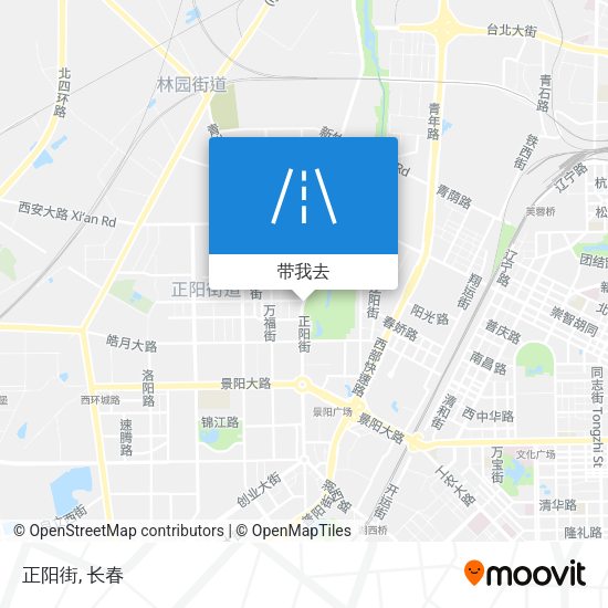 正阳街地图
