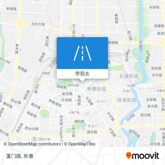 厦门路地图