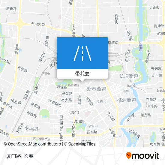 厦门路地图
