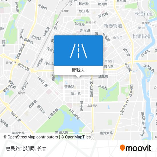 惠民路北胡同地图