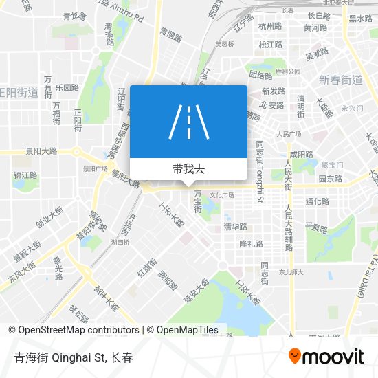 青海街 Qinghai St地图