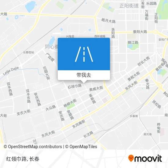 红领巾路地图
