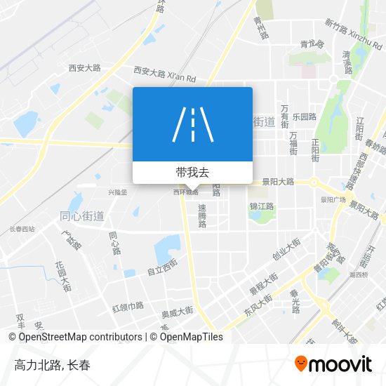 高力北路地图