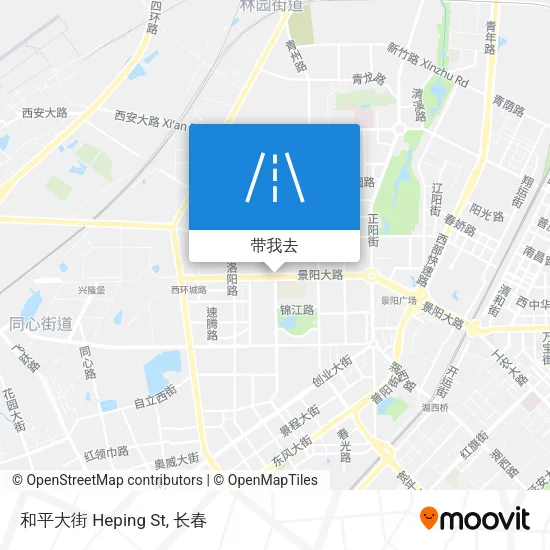 和平大街 Heping St地图