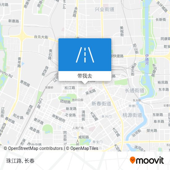 珠江路地图