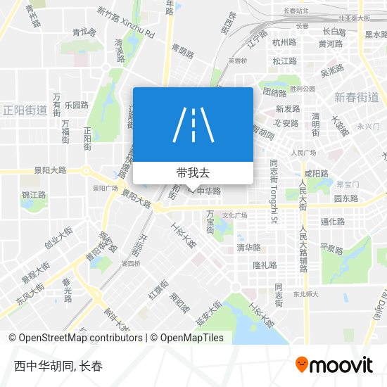 西中华胡同地图