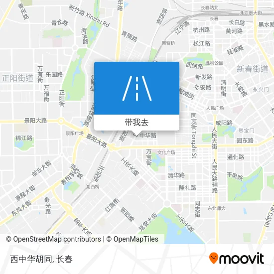 西中华胡同地图
