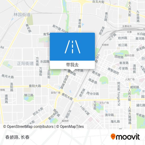 春娇路地图