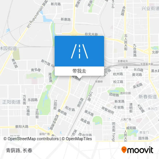 青荫路地图
