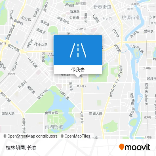 桂林胡同地图