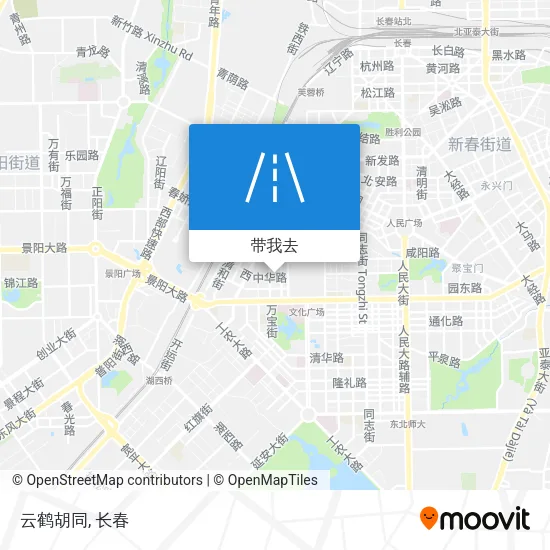 云鹤胡同地图