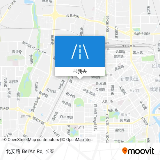北安路 Bei’An Rd地图