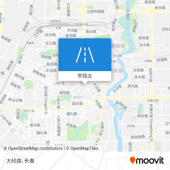 大经路地图
