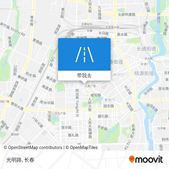 光明路地图