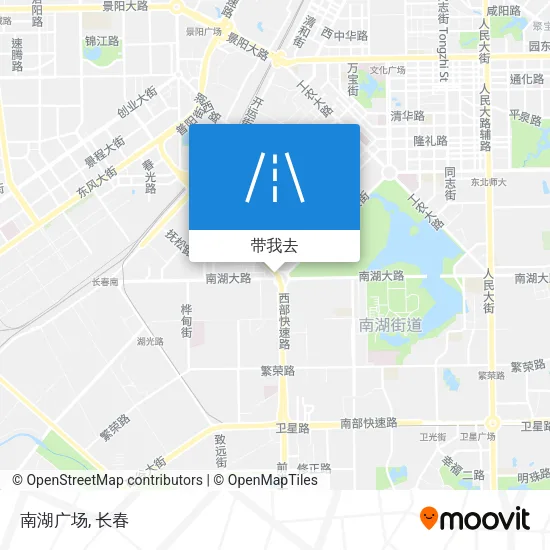 南湖广场地图