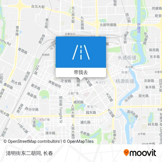 清明街东二胡同地图