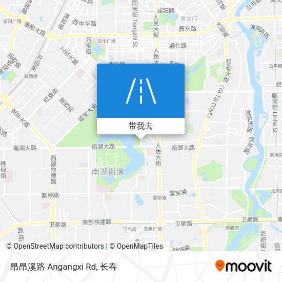 昂昂溪路 Angangxi Rd地图