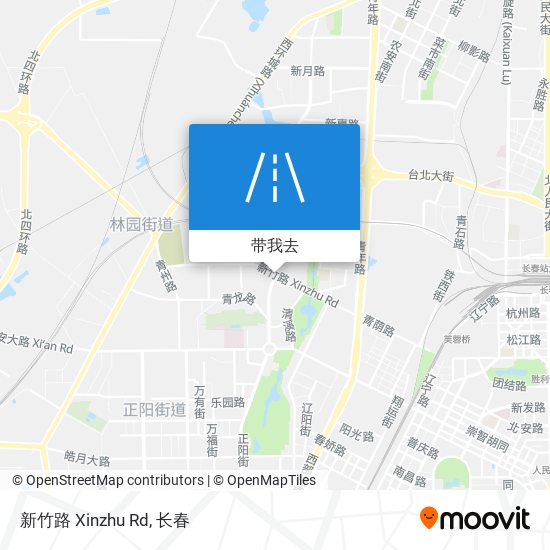 新竹路 Xinzhu Rd地图