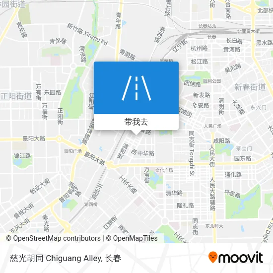 慈光胡同 Chiguang Alley地图