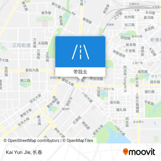 Kai Yun Jie地图
