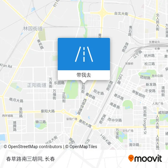 春草路南三胡同地图