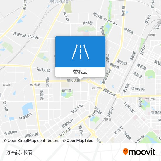 万福街地图
