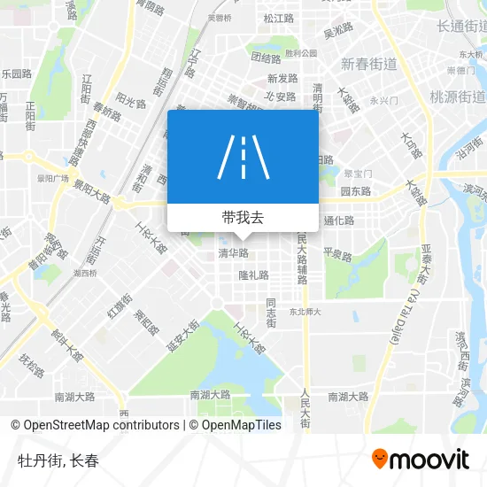 牡丹街地图