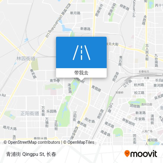 青浦街 Qingpu St地图