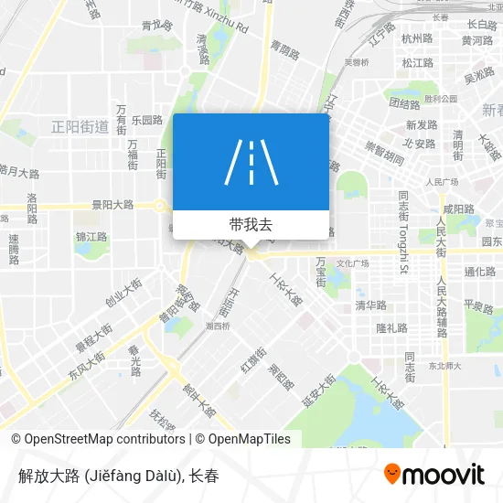 解放大路 (Jiĕfàng Dàlù)地图