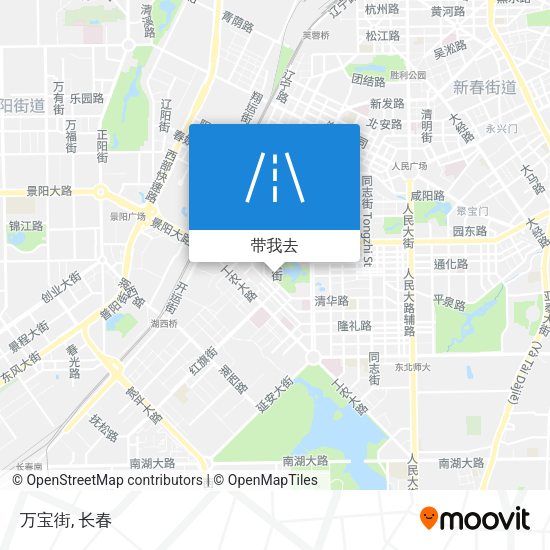 万宝街地图
