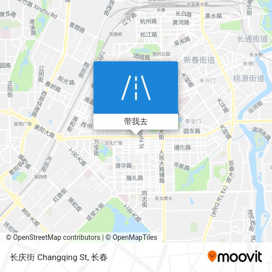 长庆街 Changqing St地图